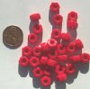 30 6mm Hexagonal Red